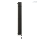 Oltens Stang S (e) grzejnik elektryczny 180x23 cm czarny mat 55126300