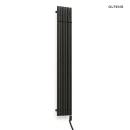 Oltens Stang S (e) grzejnik elektryczny 180x28 cm czarny mat 55127300