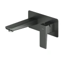 Bateria umywalkowa podtynkowa Omnires PARMA grafit szczotkowany PM7415GR