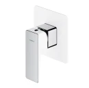 Bateria prysznicowa podtynkowa Omnires PARMA chrom/biały połysk PM7445CRB