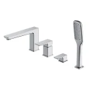 Bateria wannowa 4-otworowa Omnires PARMA chrom połysk PM7432CR