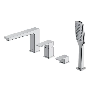 Omnires PARMA bateria wannowa 4-otworowa chrom połysk PM7432CR