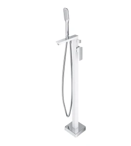  Omnires PARMA bateria wannowa wolnostojąca chrom/biały połysk PM7433CRB