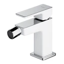Bateria bidetowa stojąca Omnires PARMA chrom/biały połysk PM7420CRB