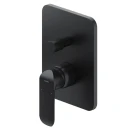 Bateria prysznicowo-wannowa podtynkowa Omnires SACRAMENTO czarny mat SC2335XBL