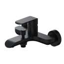 Bateria wannowa ścienna  Omnires SACRAMENTO czarny mat SC2330BL