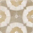 Peronda FS Farfalla Mustard 45x45 płytka podłogowa imitująca rustykalny, postarzany patchwork w ciepłych kremowych kolorach
