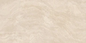 Emil Ceramica Dual Travertine Poro Aperto Beige Silktech Rett. 60x120 ENPX kremowy trawertyn z jasnymi żyłami