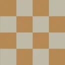 Vives Surf Makai Teja 20x20 płyta podłogowa w geometrycznym patchworkowym stylu w żółto/beżową szachownicę