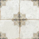 Peronda FS Workshop Marigold 45x45 patchworkowa płytka podłogowa z florystycznym wzorem i rustykalnymi postarzeniami