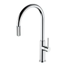 Bateria kuchenna stojąca z zestawem do filtrowania wody Omnires SWITCH, obrotowa dwudrożna wylewka, chrom połysk SW9057-FD1CR