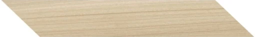 Coem Afromosia Chevron Avorio Naturale 15,1x75 AF171R gresowa płytka imitująca jasną, drewnianą jodełkę francuską.