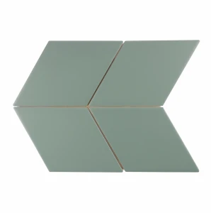 Ceramik Studio Romb Khaki Mat 2 - 21x24 zielona mozaika ceramiczna ścienna matowa