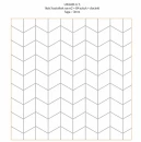 Zielona mozaika ceramiczna ścienna matowa w kształcie rombów Ceramik Studio Romb Khaki Mat 2 - 21x24 - rysunek techniczny