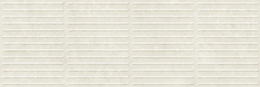 Płytka ścienna w kolorze beżowym, wykończenie powierzchni matowe strukturalne Cifre Acron Raine Ivory Mate Xs Rect. 40x120.