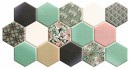 Realonda Hex Noveau Green 26,5x51