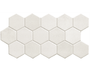 Realonda Hex White 26,5x51 płytka gresowa