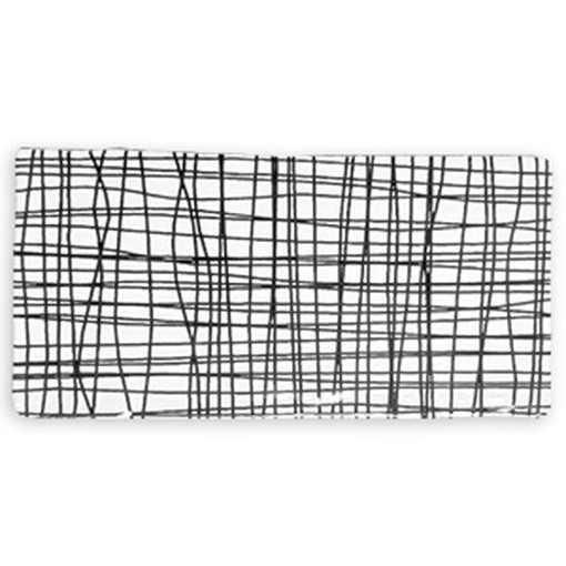 WOW Crafted Handmade Decor B&W 7,5x15 105103 płytka ścienna