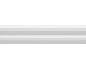 WOW Stripes White Matt 7,5x30 płytki 3D ścienne 