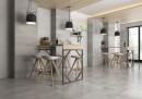 Saloni Industrial Acero 40x120