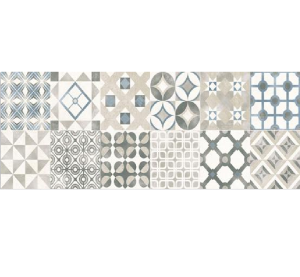 Saloni Interior Dedon Iris 25x75 KQJ990 płytka ścienna patchwork