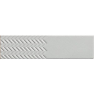 41zero42 Biscuit Waves Bianco 5x20 płytka ścienna