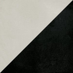 41zero42 Futura Half Black 15x15 płytka gresowa patchwork