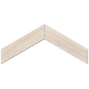 Emil Ceramica Sleek Wood White Chevron Nat. 11x54