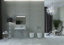 Prissmacer Hebe Grigio 40x120