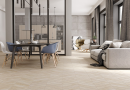 Ibero Artwood Chevron Bone 60x120