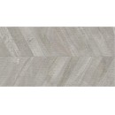 Ibero Artwood Chevron Grey 60x120