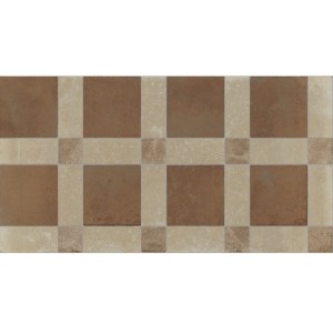 Aparici Cotto Stamp Natural 50x100 płytka gresowa patchwork