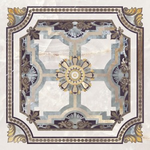 Aparici Magma Centro Pulido 59,55x59,55 płytka gresowa dekor