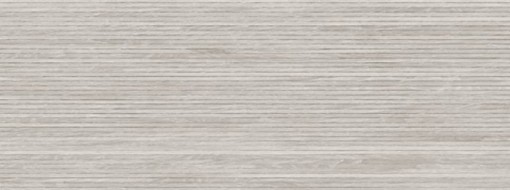 Płytka ścienna drewnopodobna, w kolorze szarym, strukturalna powierzchnia Porcelanosa Ice Minnesota Ash 45x120 100300123