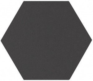Equipe Kromatika Black 11,6x10,1 płytki heksagonalne