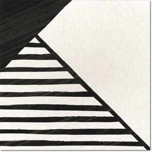 Equipe Caprice Deco Origami B&W  20x20 płytka gresowa 