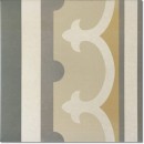 Equipe Caprice Burgundy Border 20x20