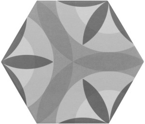 Equipe Hexatile Nature B&W 17,5x20 płytka heksagonalna