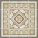 Equipe Caprice Burgundy Border 20x20