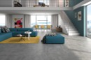 Geotiles Cemento Gris Lapatto Rectified 30x60