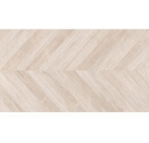 Keraben Lenda Chevron Cream 75x150 płytki jodełki