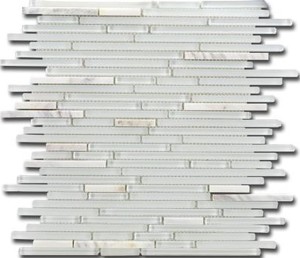 Mozaika Dekoracyjna 050194 Stick White 30,0x30,8