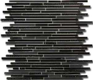 Mozaika Dekoracyjna 050195 Stick Black 30,0x30,8