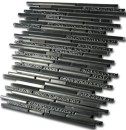 Mozaika Dekoracyjna 050195 Stick Black 30,0x30,8