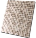 Mozaika Dekoracyjna 036054 Travertyn Beige Kostka 1,5x1,5 Plaster 30,5x30,5