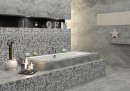 Mozaika Dekoracyjna 036056 Travertyn Grey Kostka 1,5x1,5 Plaster 30,5x30,5