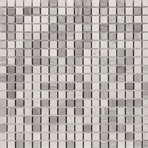 Mozaika Dekoracyjna 036056 Travertyn Grey Kostka 1,5x1,5 Plaster 30,5x30,5
