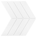 Dunin Royal Chevron White Matt 31,8x22,4