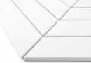 Dunin Royal Chevron White Matt 31,8x22,4