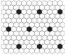 Dunin Mini Hexagon BW Spot 26x30